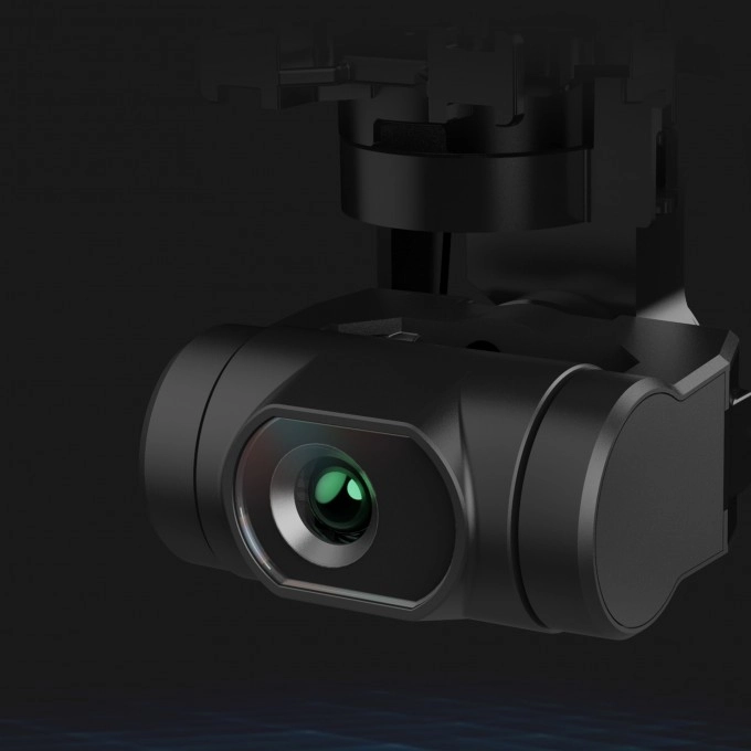 Dron AERIUM Hubsan Blackhawk 2 GPS 4K Combo černý - 2 baterie