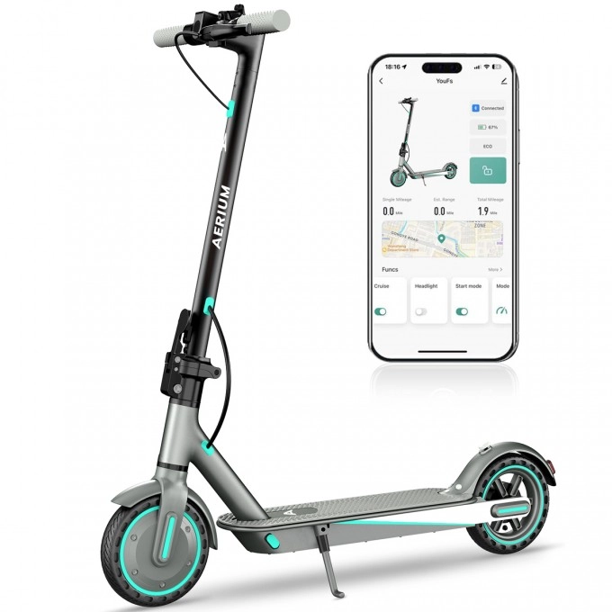 Elektrokoloběžka AERIUM T350 PRO modrá