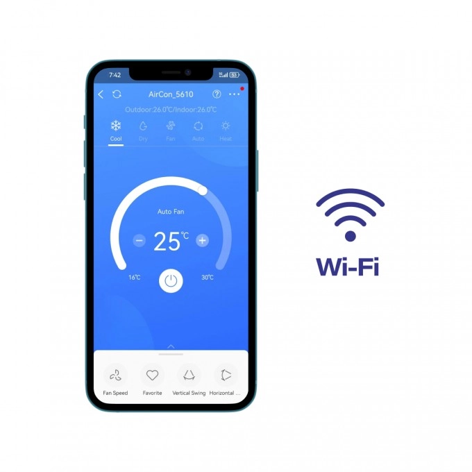Mobilní klimatizace Olimpia Splendid Dolceclima Compact 10 MBB Wi-Fi