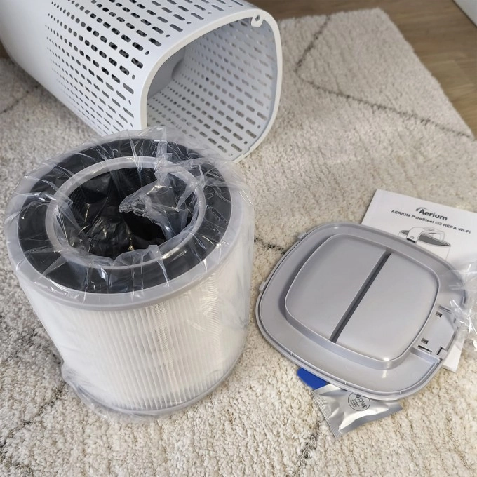 Čistička vzduchu AERIUM PureSteel Q3 HEPA Wi-Fi