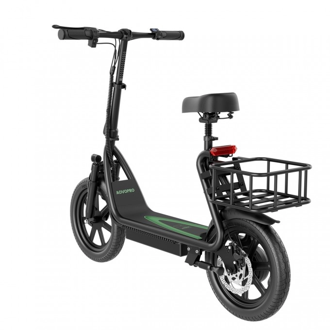 Elektrokoloběžka AERIUM AOVO PRO COMFORT V2 černá - rozbaleno