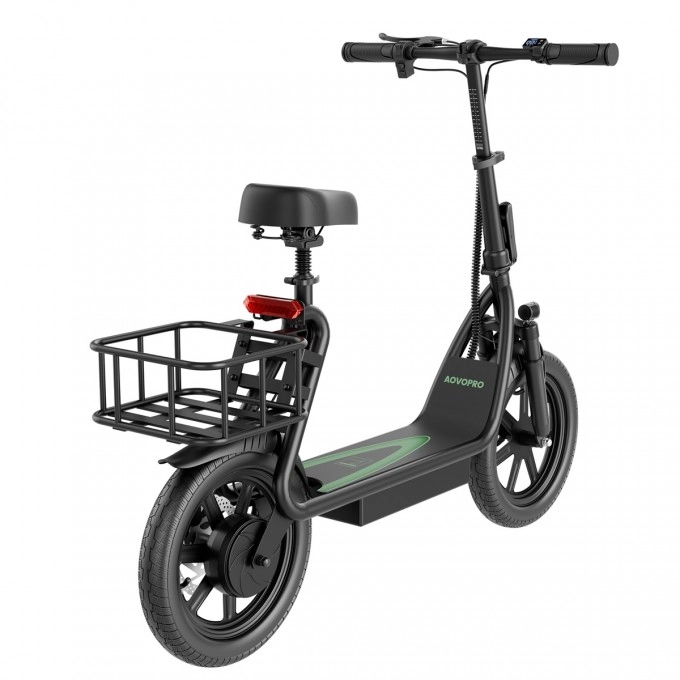 Elektrokoloběžka AERIUM AOVO PRO COMFORT V2 černá - rozbaleno