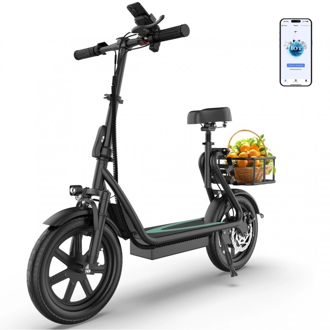 Elektrokoloběžka AERIUM AOVO PRO COMFORT V2 černá - rozbaleno