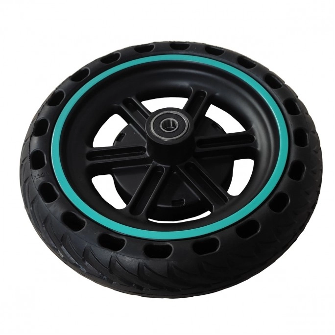 Náhradní zadní kolo modrá barva pro koloběžku AERIUM T350 modrá