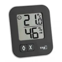 Digitální teploměr s vlhkoměrem TFA 30.5026.01 MOXX - černý Digitální teploměr s vlhkoměrem TFA 30.5026.01 MOXX - černý