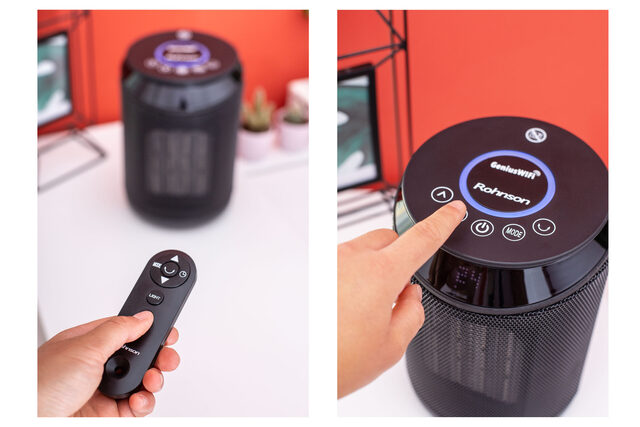 Digitální PTC horkovzdušný ventilátor R-8064 Genius Wi-Fi