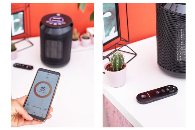 Digitální PTC horkovzdušný ventilátor R-8064 Genius Wi-Fi