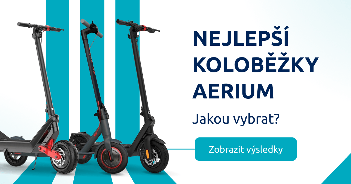 Nejlepší elektrokoloběžky - velké srovnání