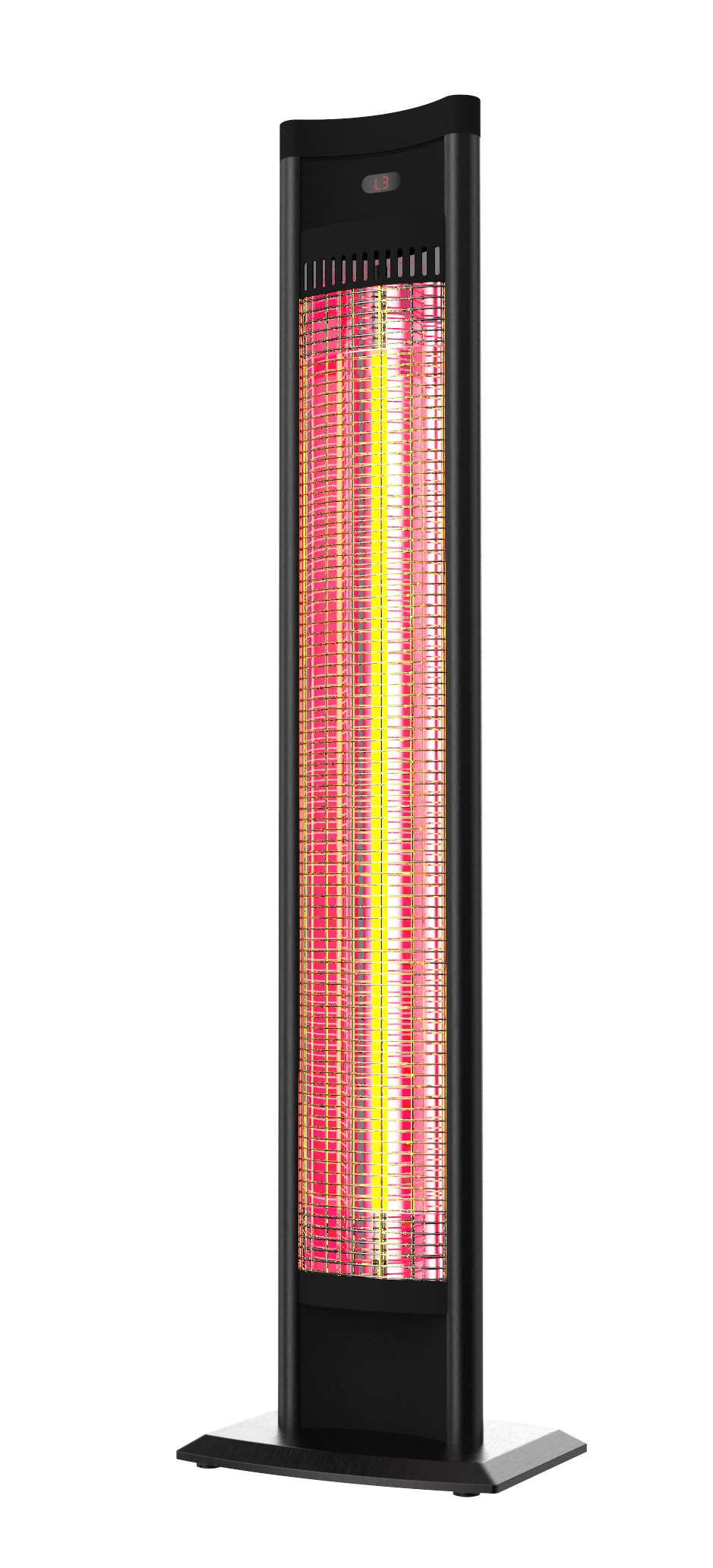 Levně Karbonový infrazářič IQ-STAR T Vertical black