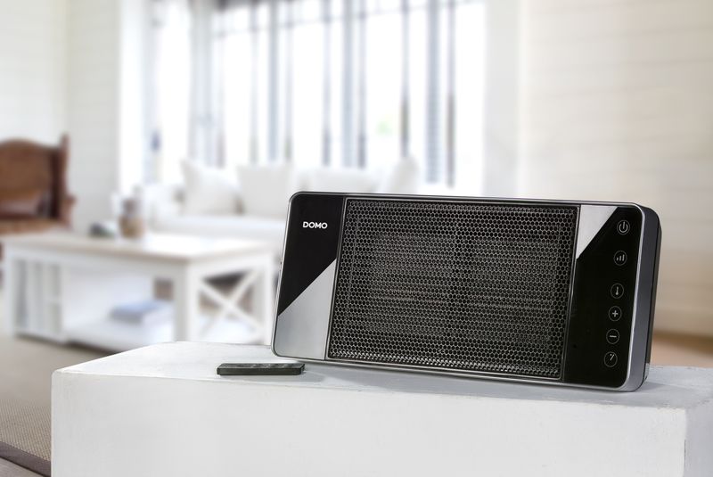 Závěsné keramické topení s ventilátorem DOMO DO7341H